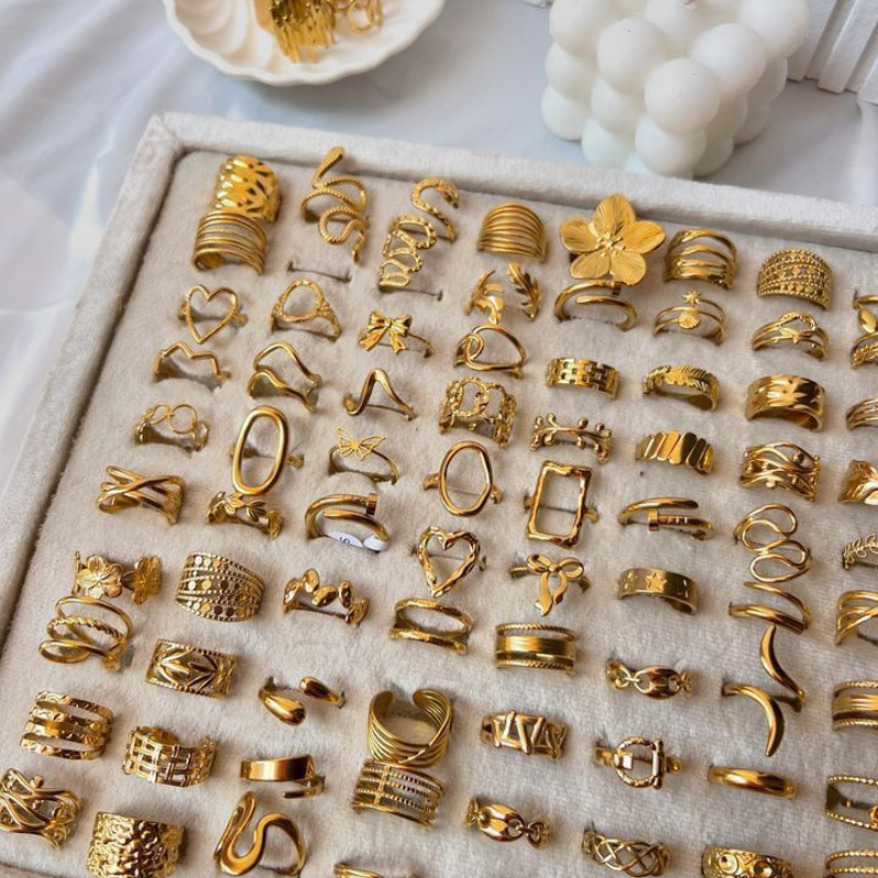 Bagues en acier inoxydable – Vente en détail et en gros