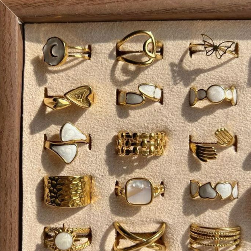 Bagues en acier inoxydable – Vente en détail et en gros